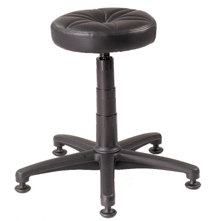 MEVA Adjustable Work Chair for Work on a Stable Base without Wheels – 2