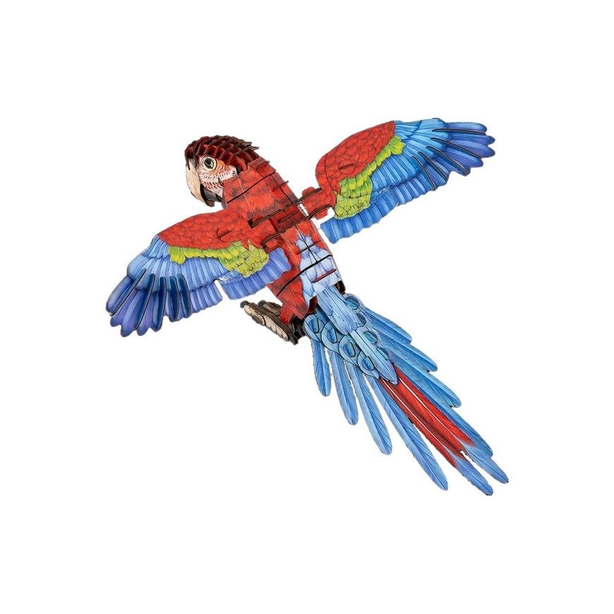 MAKEBUG 3D popierinė delionė Ara, MB-B-0012 – 2