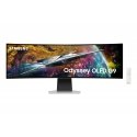 Samsung G95SC computer monitor 124.5 cm (49") 5120 x 1440 pixels Dual QHD OLED Silver