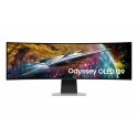 Samsung G95SC PC lamekuvar 124,5 cm (49") 5120 x 1440 pikslit Dual QHD OLED-ekraan Hõbe