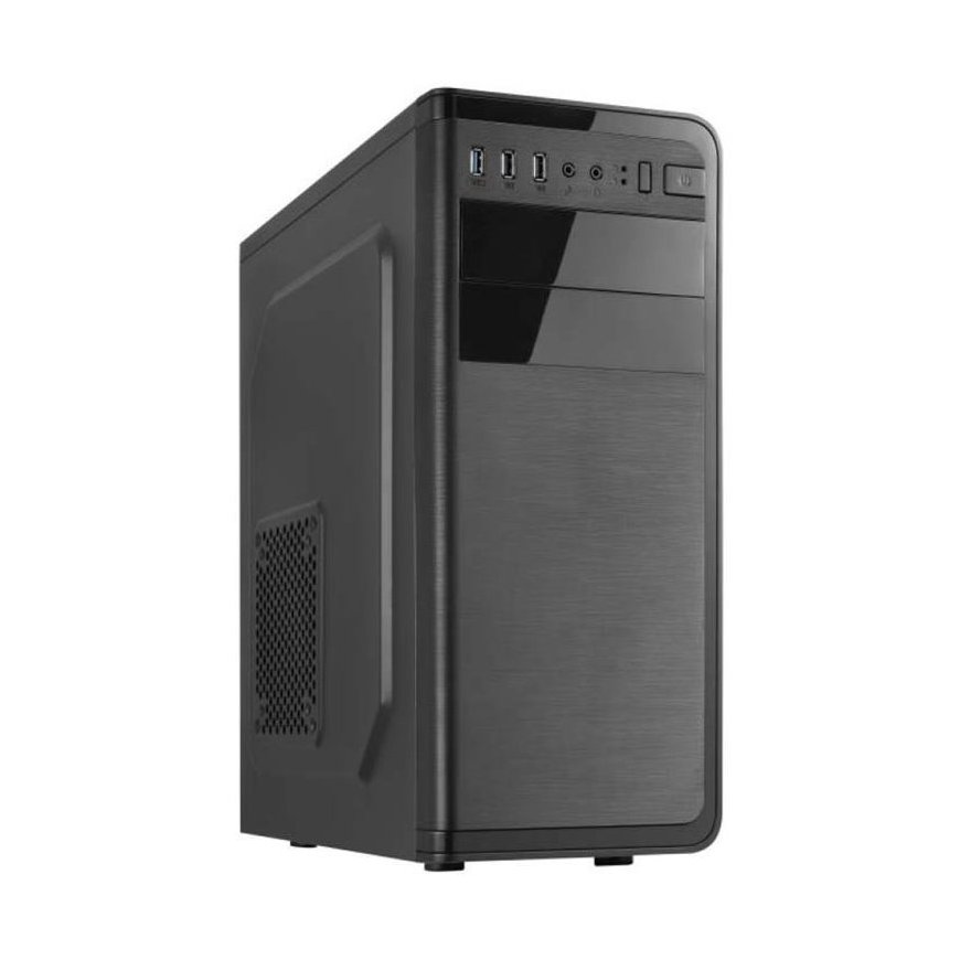 CRONO MT-760i Midi Tower корпус, без блока питания, черный