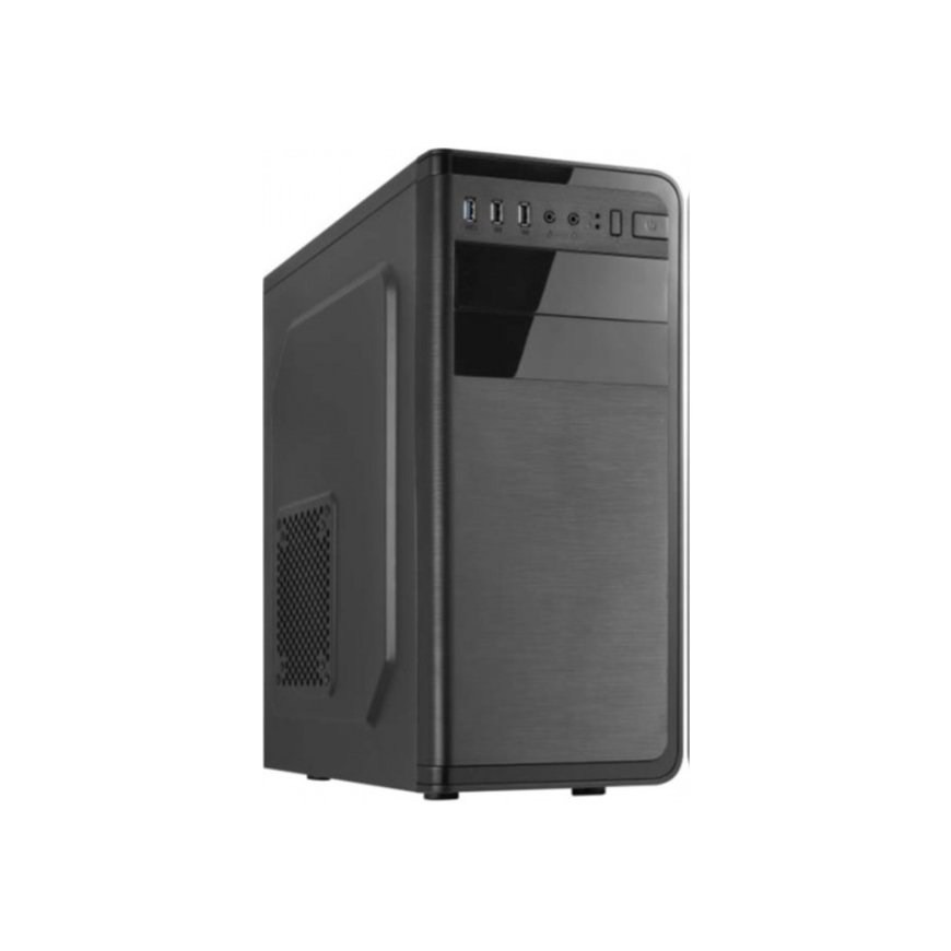 CRONO MT-760i Midi Tower корпус, без блока питания, черный – 2