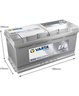 Varta Aku 105 Ah 950 A EN 12V