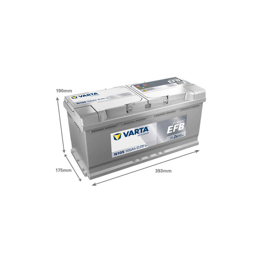 Varta Akumuliatorius 105 Ah 950 A EN 12V