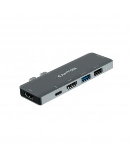 Canyon DS-5 USB 2.0 Type-C Pilka