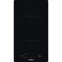 Whirlpool WS Q0530 NE Черный Встроенный 28 cm Плита с зонами индукции 2 зона(ы)