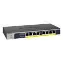 NETGEAR GS108PP Unmanaged Gigabit Ethernet (10/100/1000) Power over Ethernet (PoE) Black NETGEAR GS108PP Unmanaged Gigabit Ethernet (10/100/1000) Power over Ethernet (PoE) Black