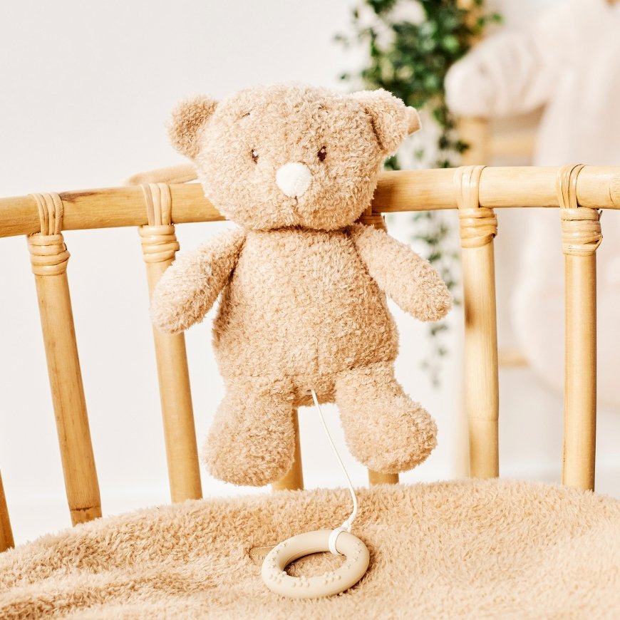 NATTOU TEDDY Muzikinis meškutis, 16 cm – 3