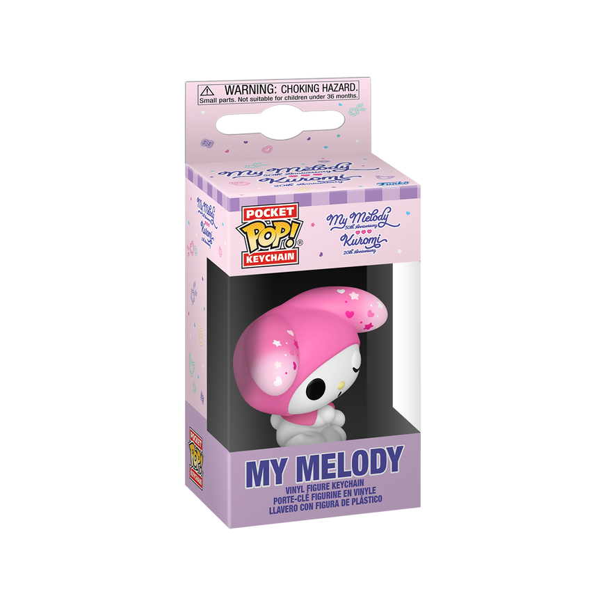 FUNKO POP! Keychain: Sanrio - My Melody (50th Anniversary)