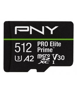 PNY PRO Elite Prime 512 GB MicroSDXC UHS-I Klases 10