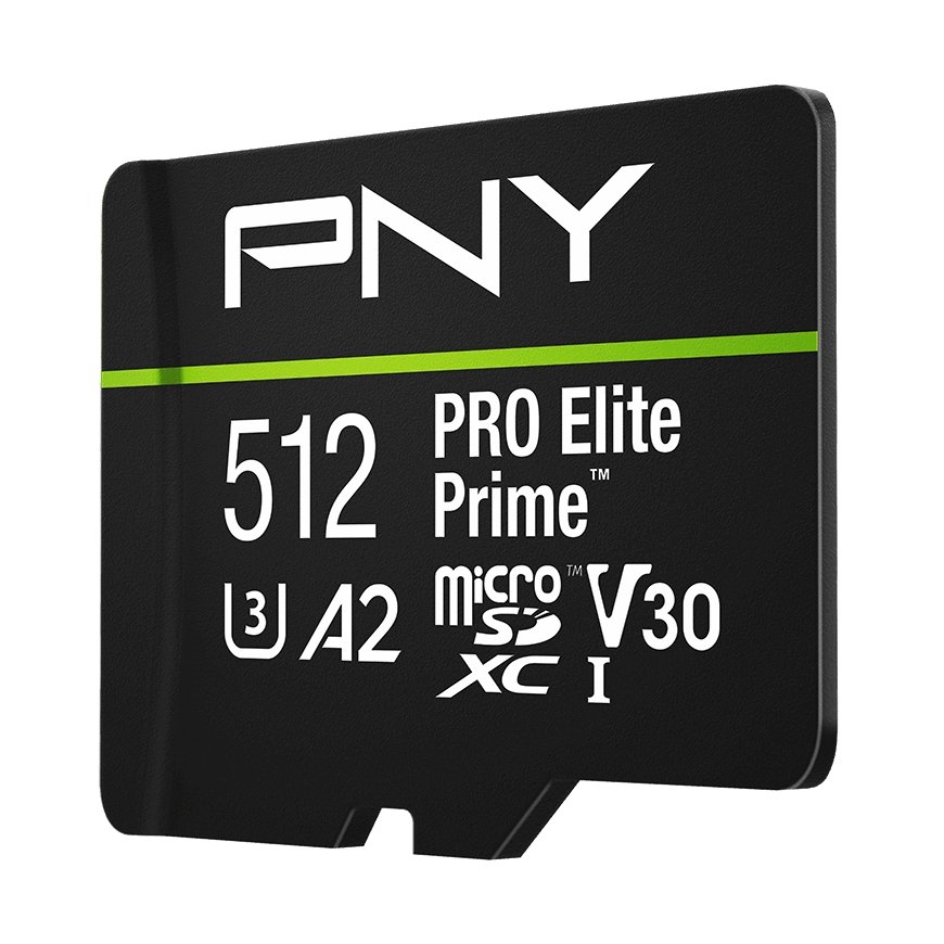 PNY PRO Elite Prime 512 GB MicroSDXC UHS-I Luokka 10 – 2
