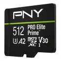 PNY PRO Elite Prime 512 GB MicroSDXC UHS-I Klass 10 PNY PRO Elite Prime 512 GB MicroSDXC UHS-I Klass 10