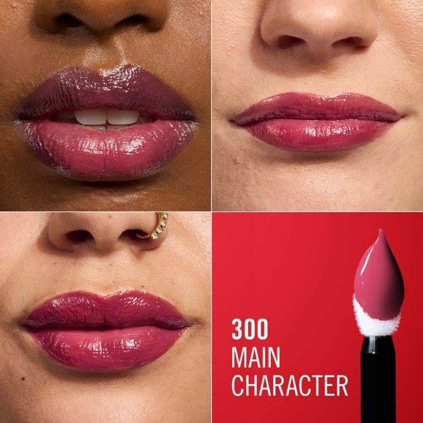 Rimmel Lip Latex 300 Main Character Läige – 5