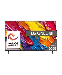 LG QNED 43QNED82A3B телевизор 109,2 cm (43") 4K Ultra HD Smart TV Wi-Fi Черный