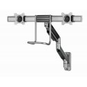 Gembird Laikiklis Adjustable wall 2-display mounting arm 17-32inch iki 8kg