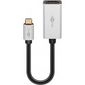 Goobay 60194 USB graphics adapter Black, Silver