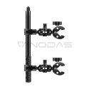Motocikla/bike mount PULUZ ar divām klipām un selfiju nūja 150 cm Motocikla/bike mount PULUZ ar divām klipām un selfiju nūja 150 cm