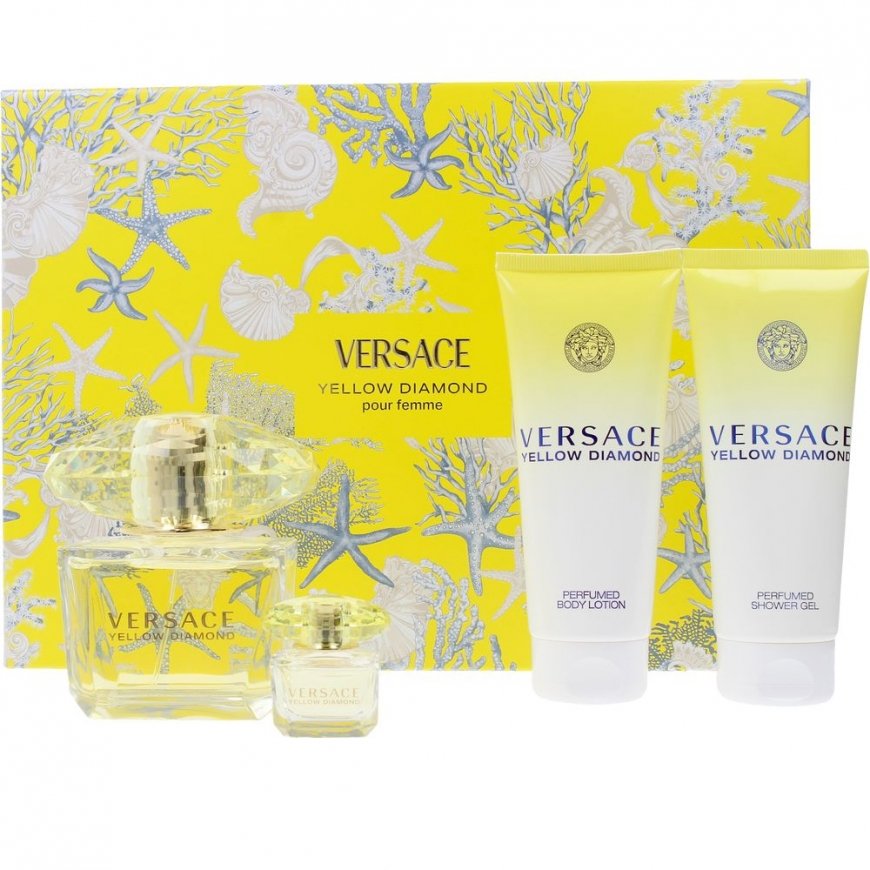 Versace Geltonas DIAMOND CASE 3 gab. – 2