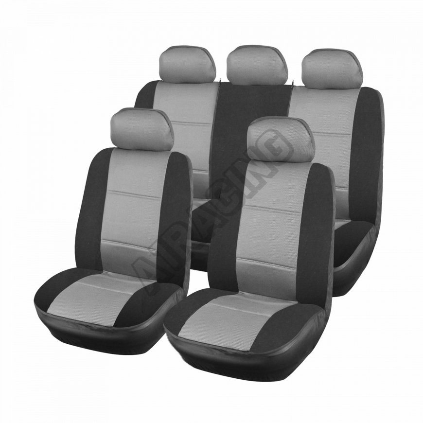 Universal car seat covers front and rear set sc14 amio-04614 – 2