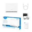 Cudy LT500E bezvadu rūteris Ātrais Ethernet Divkāršā frekvenču josla (2.4 GHz / 5 GHz) 4G Balts Cudy LT500E bezvadu rūteris Ātrais Ethernet Divkāršā frekvenču josla (2.4 GHz / 5 GHz) 4G Balts