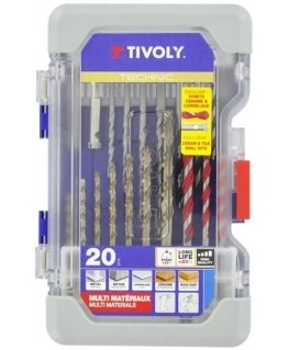 Tivoly 3-in-1 Multi poranterä Ø 3–8 mm - 5 kpl
