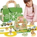 Tooky Toys TOOKY TOY Mini ZOO Set Portable Set Bag Animals