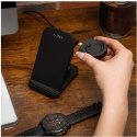 FIXED 3-in-1 belaidė įkrovimo stotelė Garmin laikrodžiui, juoda FIXED 3-in-1 belaidė įkrovimo stotelė Garmin laikrodžiui, juoda