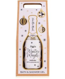 Accentra vannas komplekts WINTER MAGIC dāvanu kastē (šampanieša pudele)