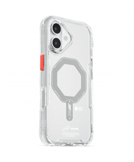 Skinarma Saido Case for iPhone 17 Magnetic Charging Transparent