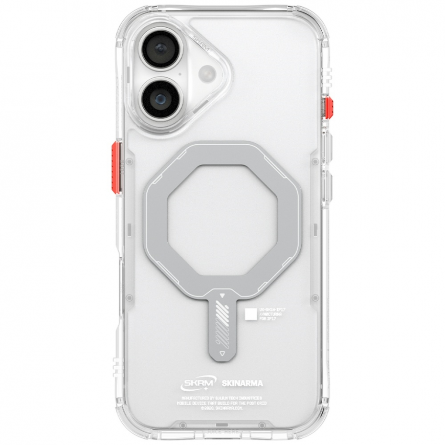 Skinarma Saido Case for iPhone 17 Magnetic Charging Transparent – 3