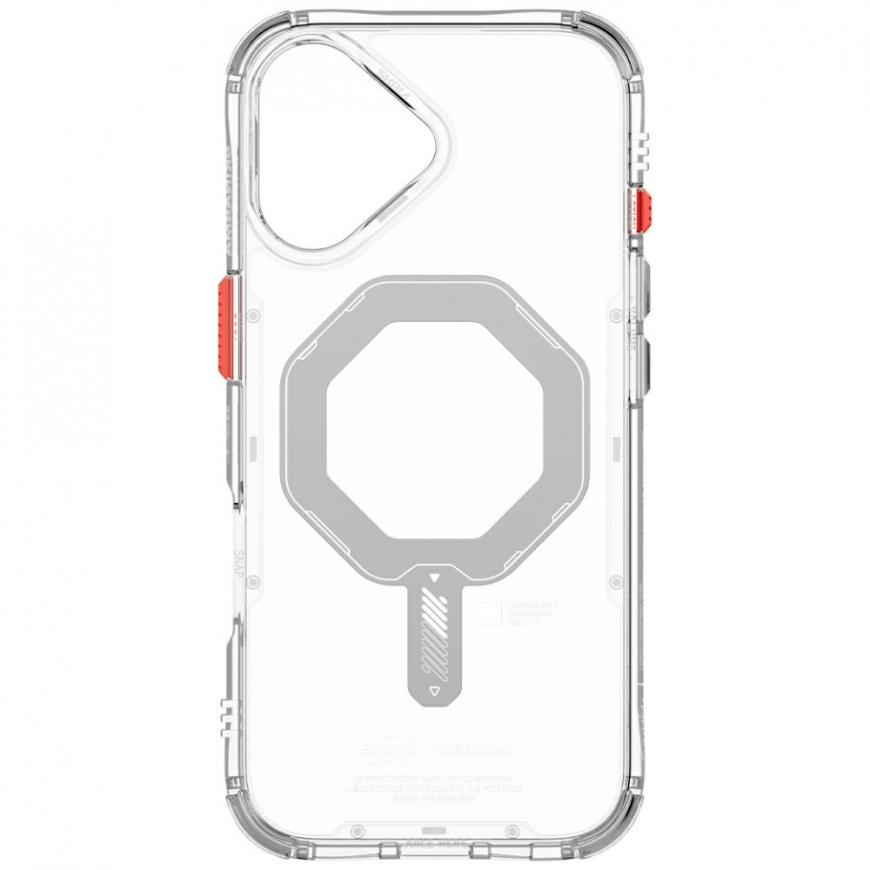 Skinarma Saido Case for iPhone 17 Magnetic Charging Transparent – 4
