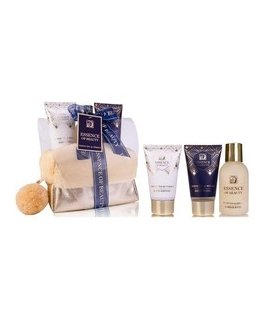 Accentra vonios rinkinys ESSENCE OF BEAUTY kosmetiniame krepšelyje