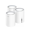 Cudy M1800 3-pack Dviguba juosta (2,4 GHz / 5 GHz) Wi-Fi 6 (802.11ax) Balta 1 Vidinis