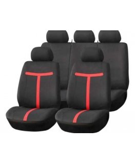Car seat covers universal front and rear set sc07 amio-04607