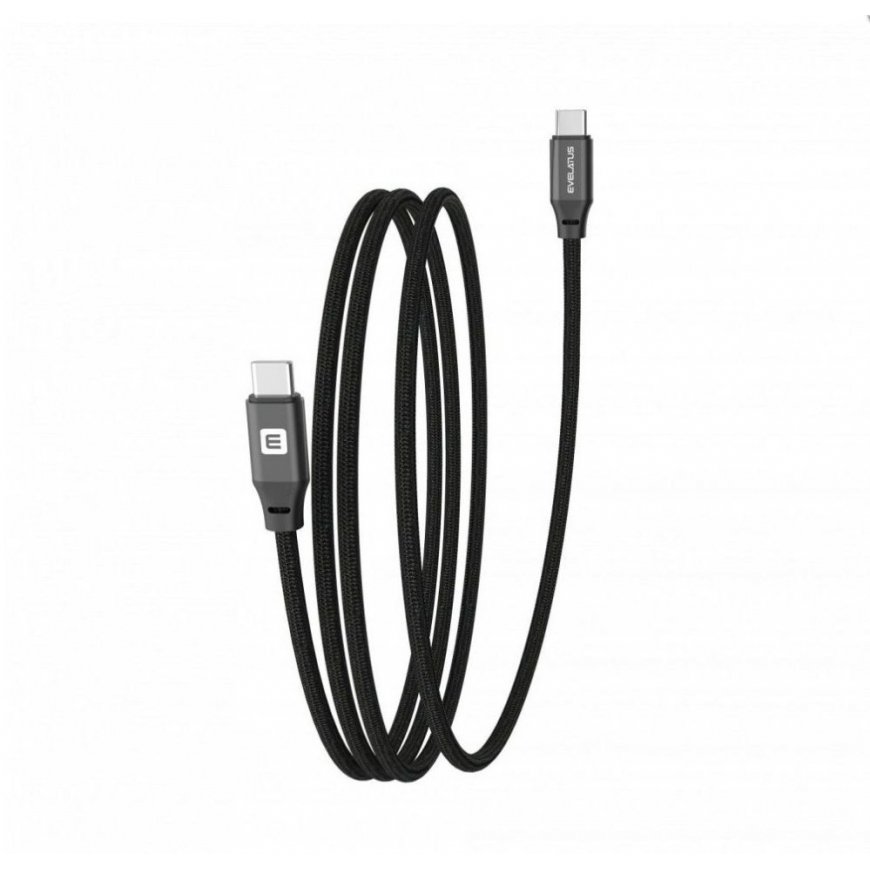 Kabelis E-Mag Power 60W USB C į USB C jungtis 2M magnetinis