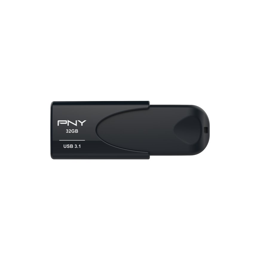 PNY Attache 4 USB-välkmälu 32 GB USB tüüp A 3.2 Gen 1 (3.1 Gen 1) Must – 2