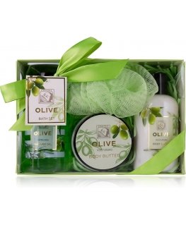 Accentra Bath set OLIVE in paper gift box