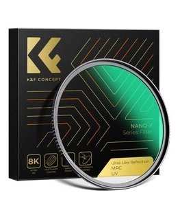 Fotoaparāta filtrs - K&F Concept 2in1 CPL polarizators + Fader ND2-ND32 62mm