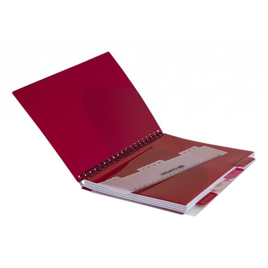 CoolPack 94047CP muistikirja A4 200 arkkia Punainen – 3