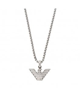 Armani Stainless Steel Necklaces with Logo EGS3169040