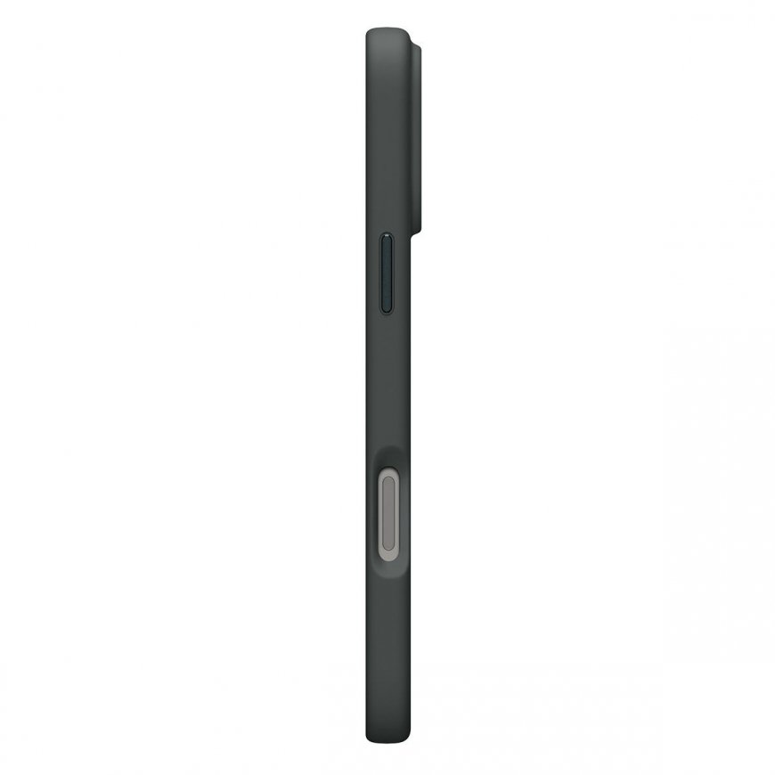 Spigen Silicone Fit (MagFit) iPhone 17 Pro Case Abyss Green – 5
