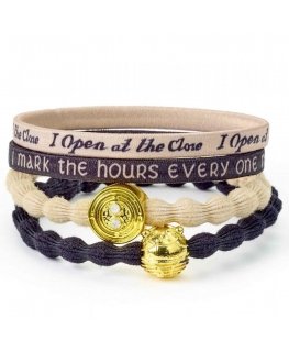 Carat Shop Harry Potter Laiko sukimo pakuotė 4 plaukų juostos