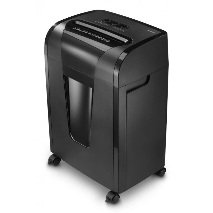 Hama Prime M100 paper shredder Micro-cut shredding 62 dB 22 cm Black