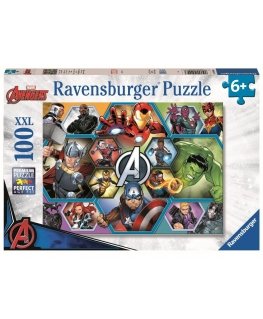 Puzzle Ravensburger - Marvel Avengers - 100 gabaliņi (12004029)