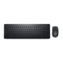 DELL KM3322W näppäimistö Sisältää hiiren Office Langaton RF QWERTY Kansainvälinen (US) musta DELL KM3322W näppäimistö Sisältää hiiren Office Langaton RF QWERTY Kansainvälinen (US) musta