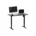 Equip 650812 kompiuterio stalas Juoda