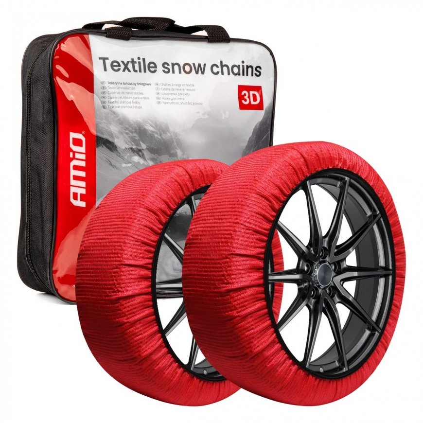 Textile snow chains 3D 2 pcs, size XS en16662-1 önorm v5121 amio-04506 – 2