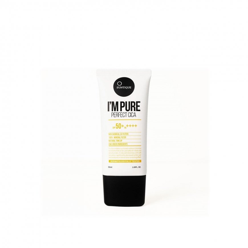 Suntique I'm Pure Perfect Cica Sunscreen SPF50 50ml