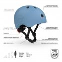 Scoot & Ride Шлем M-L Сталь Scoot & Ride Шлем M-L Сталь