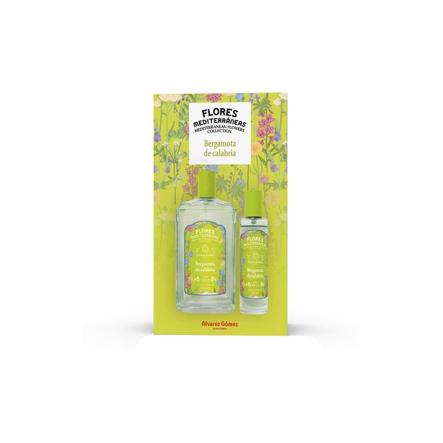 Alvarez Gomez MEDITERRANEAN FLOWERS CALABRIA BERGAMOT 2 PIECE SET